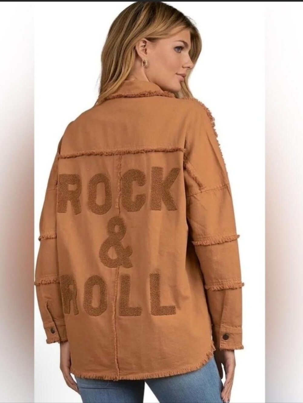 NWT Elan Rock & Roll Devan Jacket in Camel